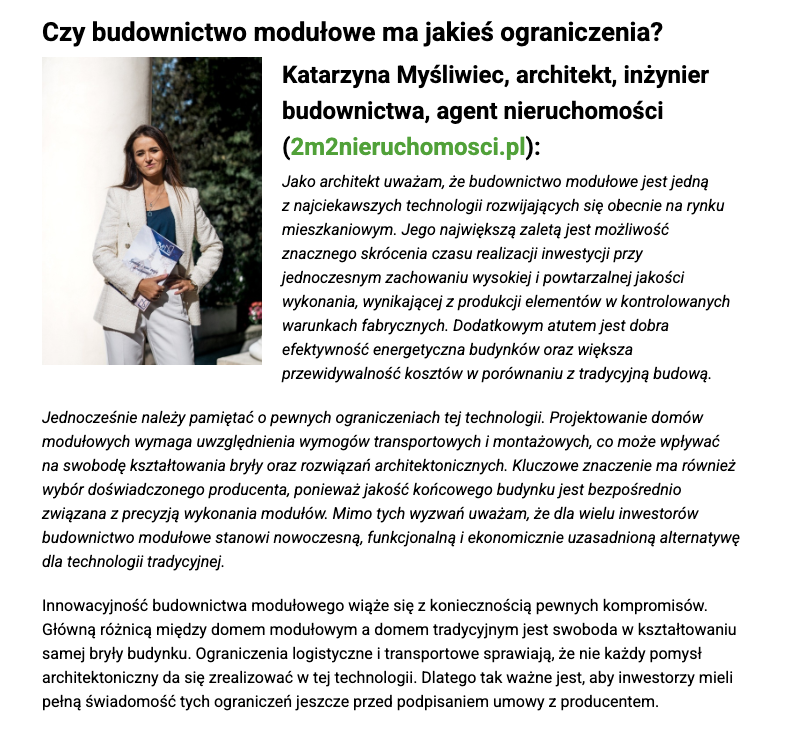 2M2 Nieruchomości w mediach